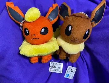 포켓몬 코로토 만마루쨩 봉제 인형 2013 [부스터] [이브이] 세트