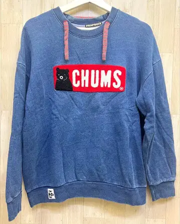 CHUMS x FRAPBOIS 콜라보 로고 맨투맨 참스 속기모