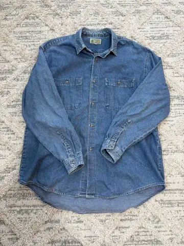 BLUE WAY 데님 셔츠 블루웨이 M