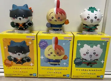 치이카와 나의 히어로 아카데미아 피규어 3체 세트
