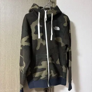 THE NORTH FACE 카모 패턴 후드티 남성용 S