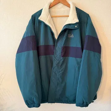 UCLA 무라사키 스포츠 아우터 점퍼 자켓 리버서블