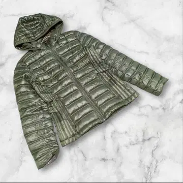 작은 사이즈 [ 캘빈클라인 ] (XS) 다운 자켓 경량 후드 있음