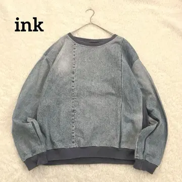 ink 리메이크 데님 풀오버 빅 사이즈 L