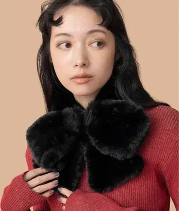 Casselini 캐세리니 미니 리본 티펫 머플러