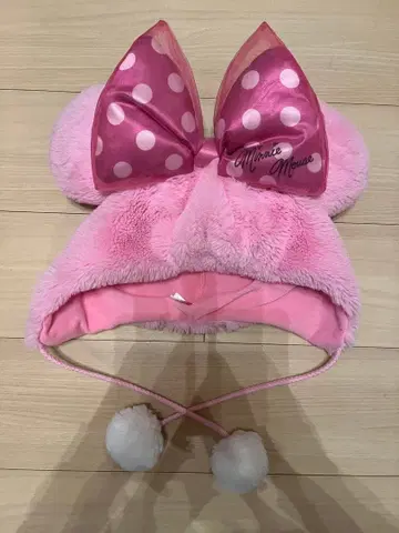 도쿄 디즈니 리조트 미니 마우스 팬캡 핑크 미니