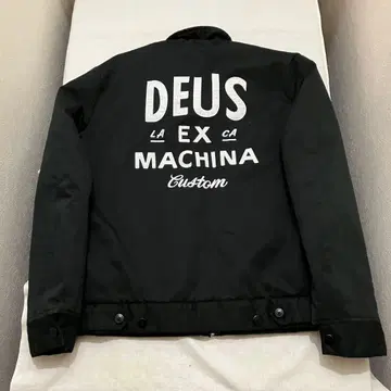 새상품 DEUS EX MACHINA 블루종 워크 자켓 퀼팅