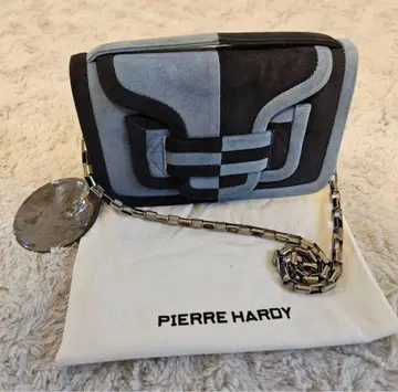 [ PIERRE HARDY ] ALPHA 숄더백 스웨이드