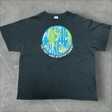 00s 10s 무비t 스텝 브라더스 지구 로고 티셔츠 박스