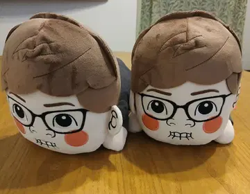 미사용 새상품 HIKAKIN 쿠텐코 봉제 인형 2체 세트 30cm