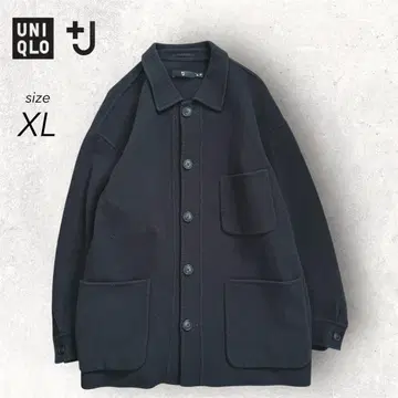 UNIQLO +J 울 블렌드 오버 사이즈 셔츠 자켓 XL