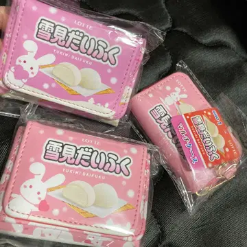 LOTTE 유키미 다이후쿠 지갑 멀티 케이스