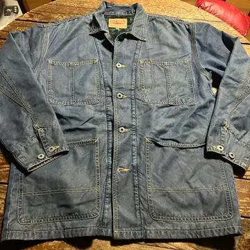 빅 존 빅존 G 자켓 데님 커버올 자켓 네이비 M 사이즈