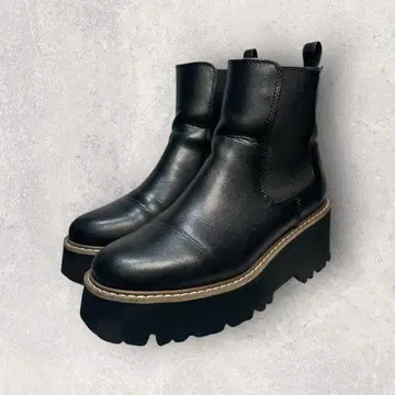 이볼 사이드 고어 부츠 통굽 트랙 밑창 23.5cm