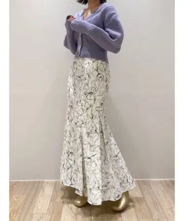 LILY BROWN 전개 머메이드 스커트