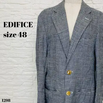 EDIFICE 에디피스 자켓 네이비 화이트 48 1298