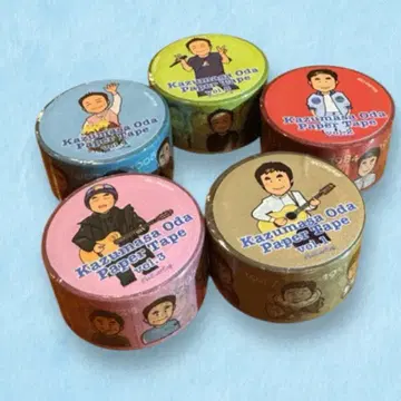 오다 카즈마사 페이퍼 테이프 5개 세트