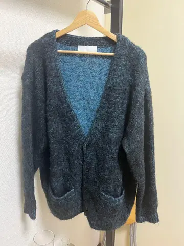 네온사인 NEON SIGN 모헤어 니트 가디건 44