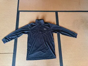 Titleist 긴팔 셔츠 블랙 사이즈 3L