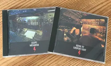 여객기 CD 2장 세트 COCKPIT MECHANISM / BOEING