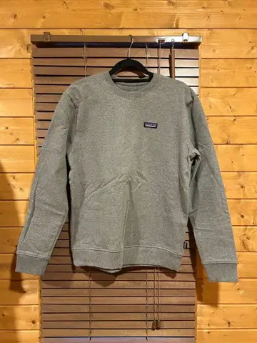 patagonia 그레이 맨투맨 파타고니아