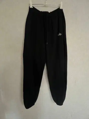 alo 블랙 조거 팬츠 XXS 사이즈