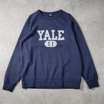 [ 새상품급 ] YALE NANO UNIVE 예일 칼리지 로고 맨투맨 S