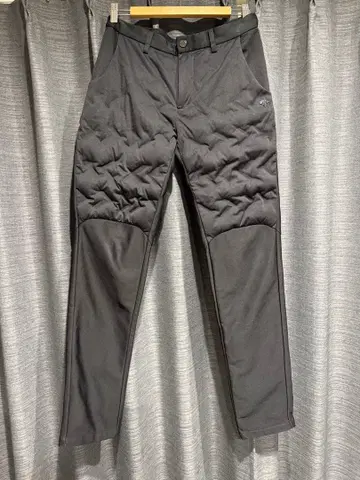 데상트 골프 다운 팬츠 M 사이즈 속기모
