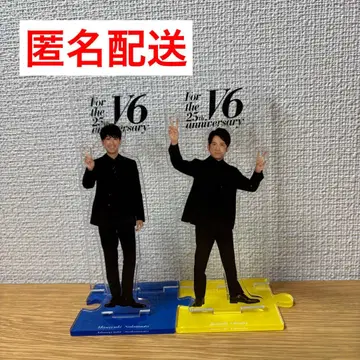 [ 익명 배송 ] V6 아크릴 스탠드 2체 세트