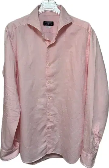 피아텔리 린넨코튼 셔츠 호리즌탈 슬림핏 L 사이즈