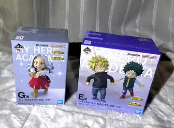나의 히어로 아카데미아 E상 G상 피규어 세트 (데쿠&캇짱, 에리)