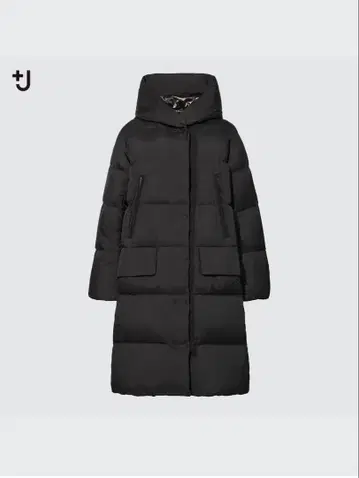 유니클로 +J 다운 롱 코트 질 샌더