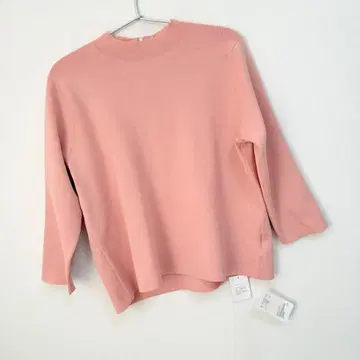 그린 라벨 릴랙싱 손세탁 가능 하이넥 지퍼 풀오버 니트