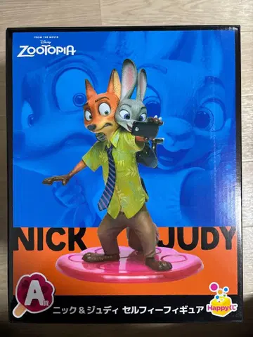 닉 & 주디 셀피 피규어