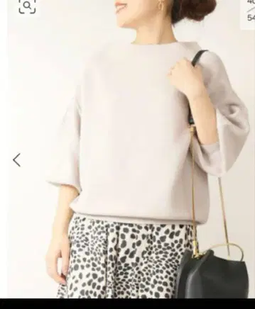 Spick&Span 스트레치 볼륨 슬리브 풀오버