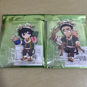 귀멸의 칼날 크리스마스 아크릴 스탠드 기유 히메지마