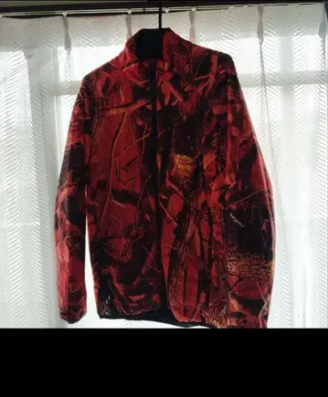 워크맨 카모플라쥬 오렌지 자켓 M