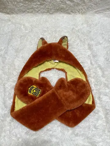 도쿄 디즈니 리조트 주토피아 닉 머플러 포함 팬캡 모자