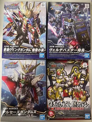 SDW HEROES 각 3세트 & SD건담 삼국창걸전