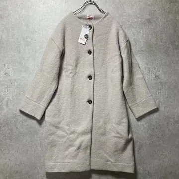 Mao made 마오메이드 노카라 노카라 코트 정가 25080엔 새상품