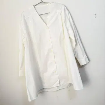 나노 유니버스 A라인 V넥 튜닉 원피스