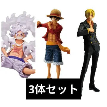 [ 3체 세트 ] 제일복권 원피스 루피 상디 피규어