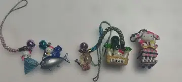 지역 한정 키티 5종 세트 스트랩