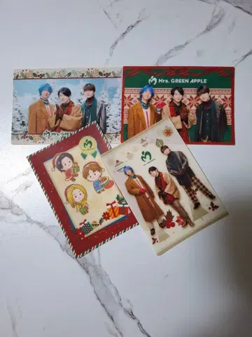 미세스 그린애플 오리지널 비주얼 시트 총 4종