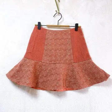Rirandture/미니 플레어 스커트/1/트위드 일본제
