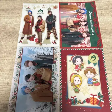 Mrs. GREEN APPLE 비주얼 시트 4장 세트