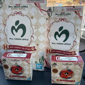 Mrs. GREEN APPLE 제일복권 H상 2개, E상 2개