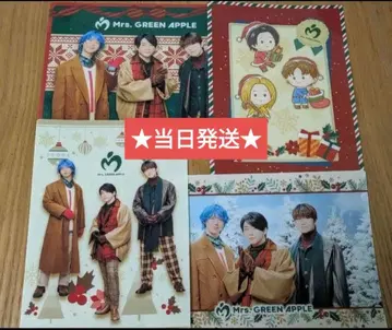 미세스 GREEN APPLE 오리지널 비주얼 시트 미세스 4종 세트