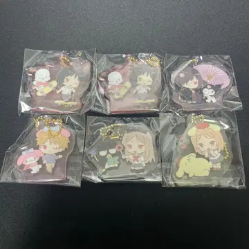 나츠메 우인장 산리오 콜라보 아크릴 키링 묶음 판매