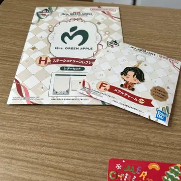 Mrs. GREEN APPLE 레터 세트 & 메달 참